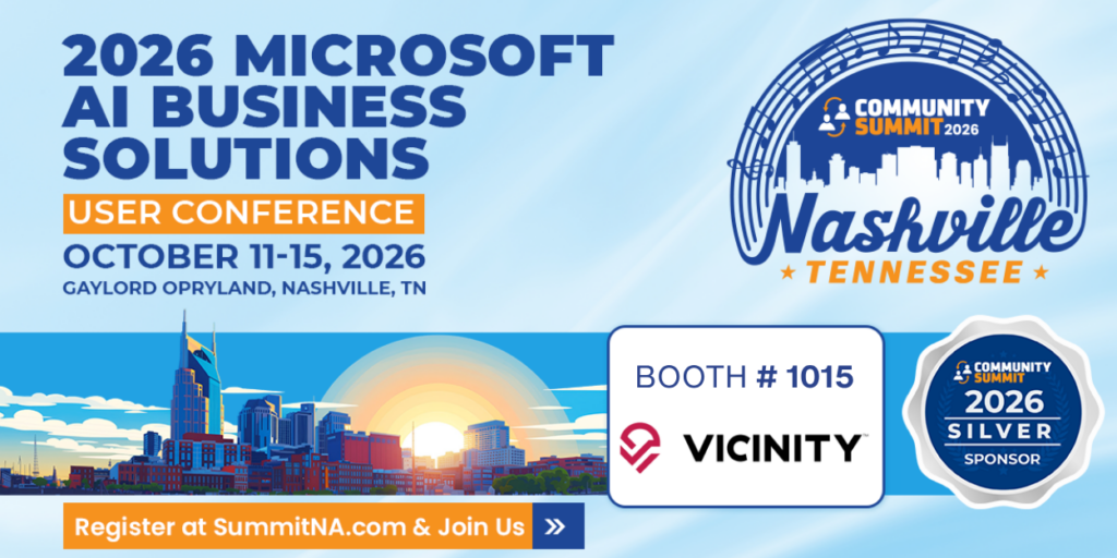 Vicinity at Community Summit 2026 Nashville